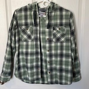 Carhartt hooded flannel